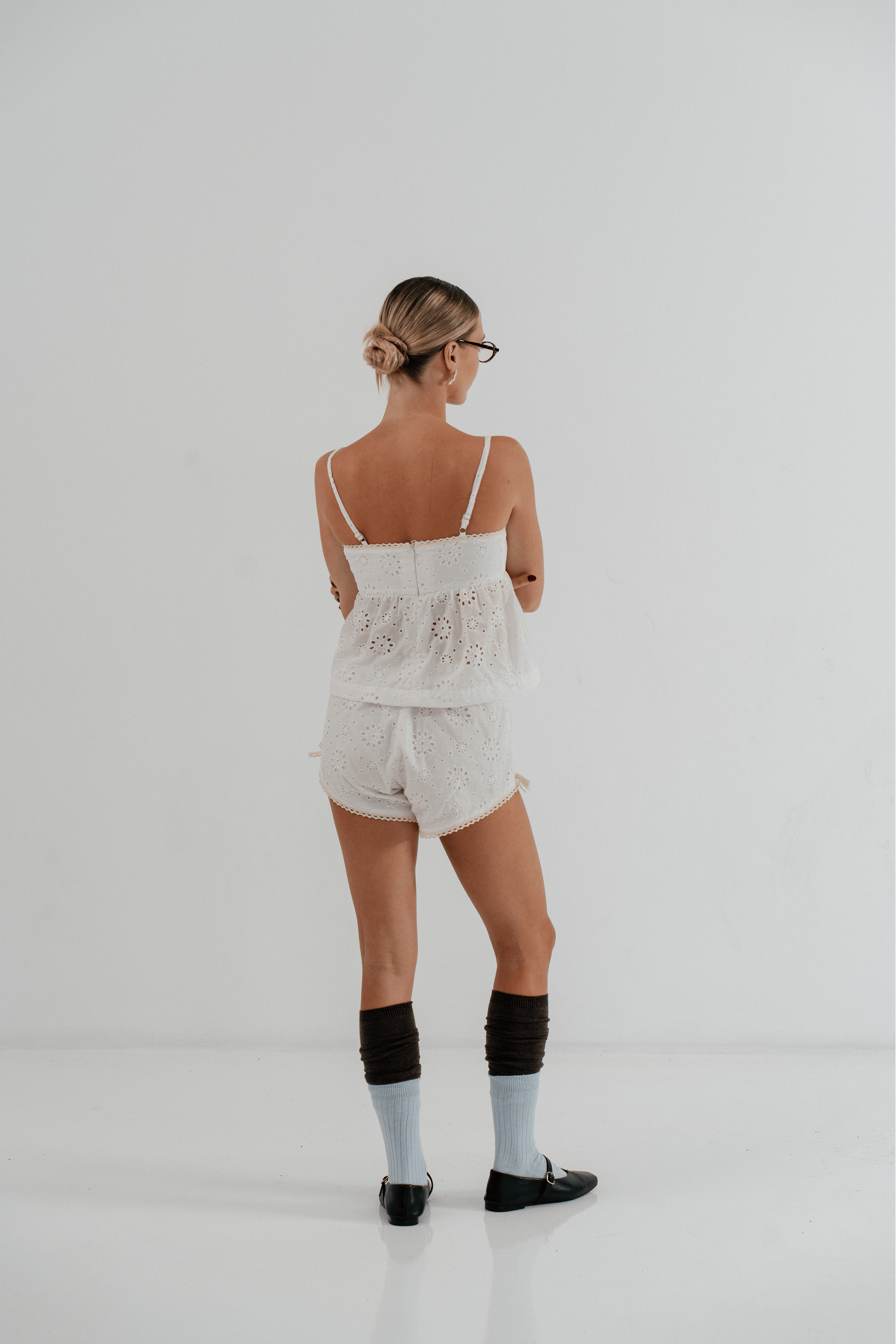 RUBY SHORTS | WHITE
