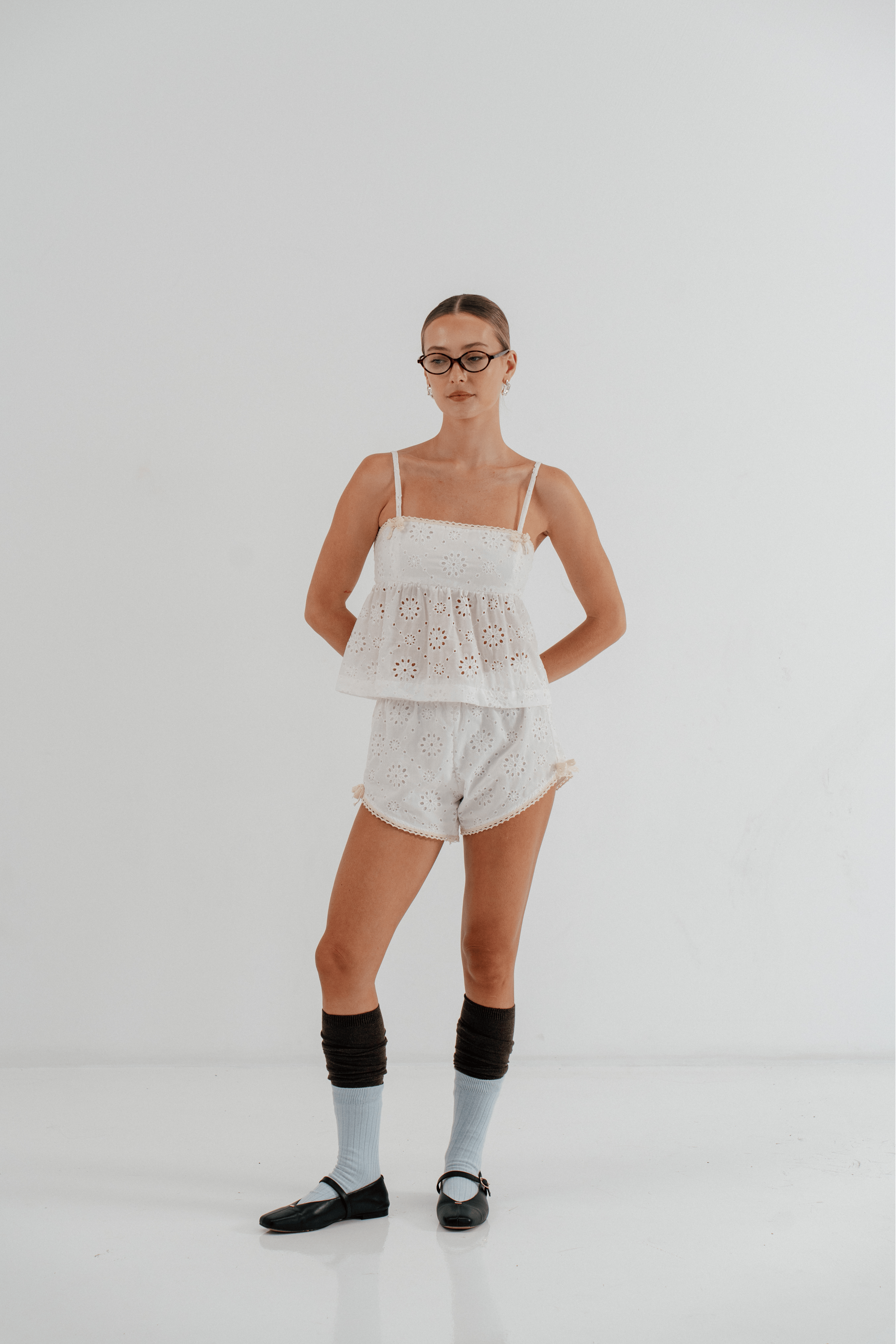 RUBY SHORTS | WHITE